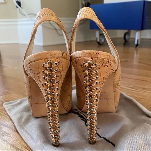 Brian Atwood ‘Milena’ chain heel pump - Picture 4 of 7